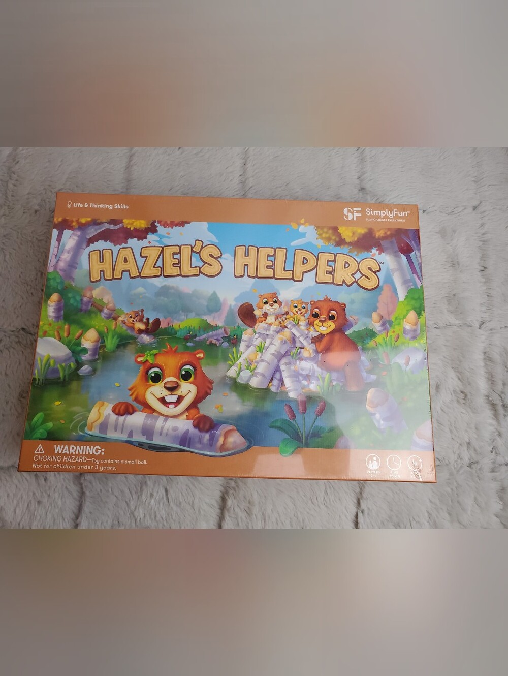Simply Fun Hazel’s Helpers Board Game NEW SEALED! Life & Thinking Skills